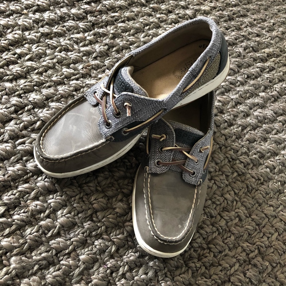 Blue & Gray Sperrys